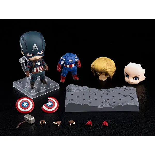 1218-DX Nendoroid Captain America Endgame Edition DX Ver. [2021 Jan Resale Ver.]