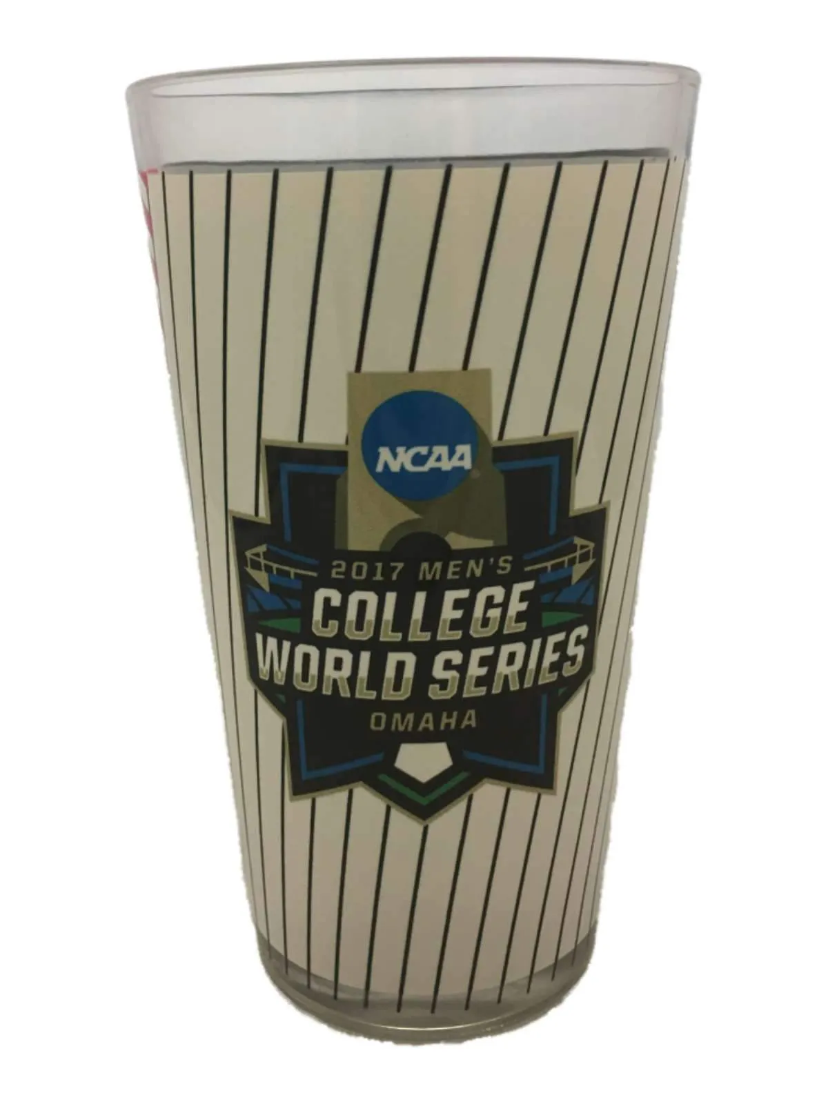 2017 Men's CWS College World Series 8 Team Sublimated Pint Glass (16oz)