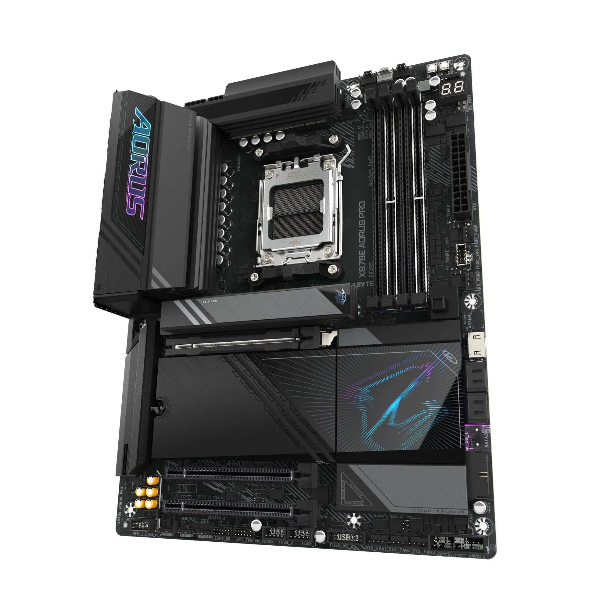 Aorus X870e Pro - Motherboard - Atx - Socket Am5 - Amd X870e