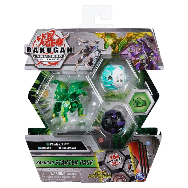 Bakugan Starter Pack Series 2.5 Pegatrix Ultra/Cimoga/Dragonoid