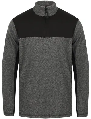 Coopers Funnel Neck Fleece Pullover In Black - Northern Expo