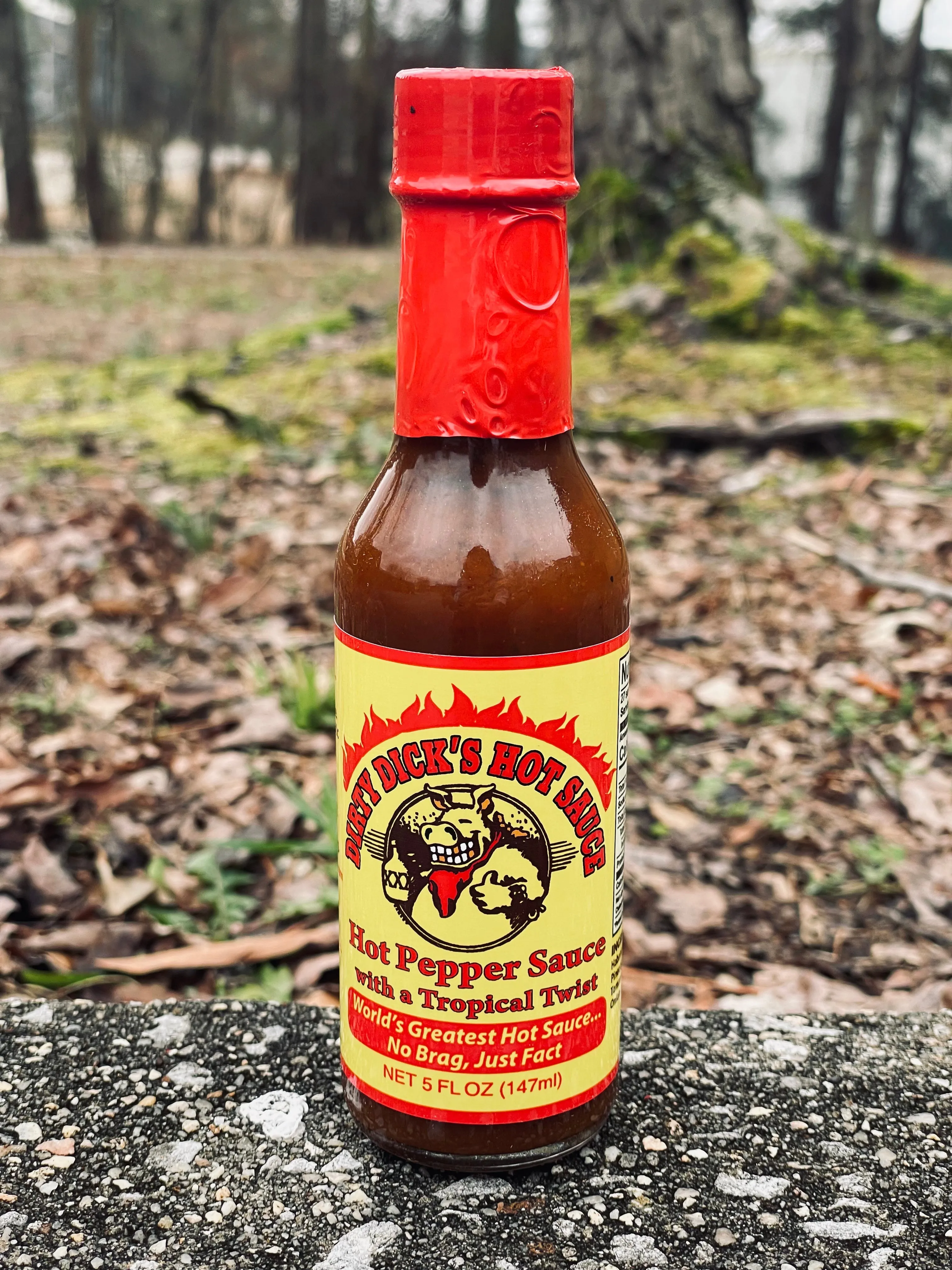 Dirty Dick's Tropical Twist Hot Sauce 5 oz.