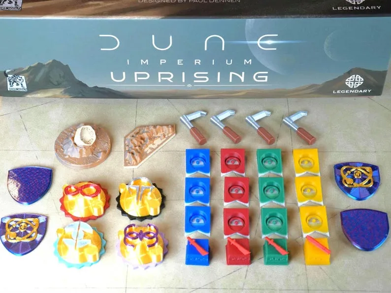 DUNE - Imperium Uprising 3D Token Upgrades