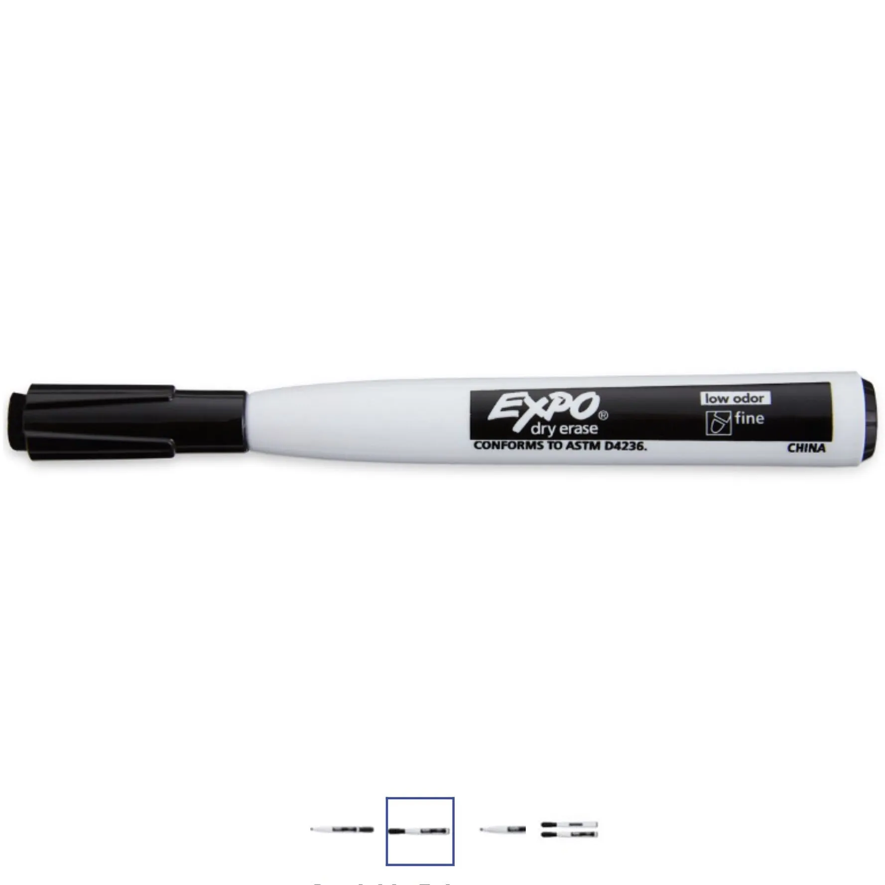 Expo Dry Erase Marker w/Eraser Tip