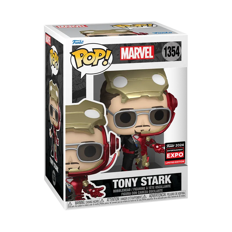 Funko Pop! Marvel: Tony Stark Summoning Armor 2024 Limited Edition Entertainment Expo Shared Exclusive