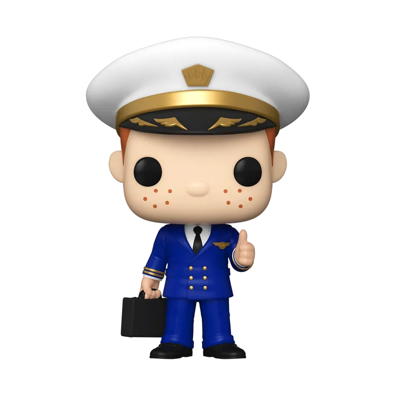 Funko Pop! Originals: Freddy in Pilot Uniform 2024 Limited Edition Entertainment Expo Shared Exclusive