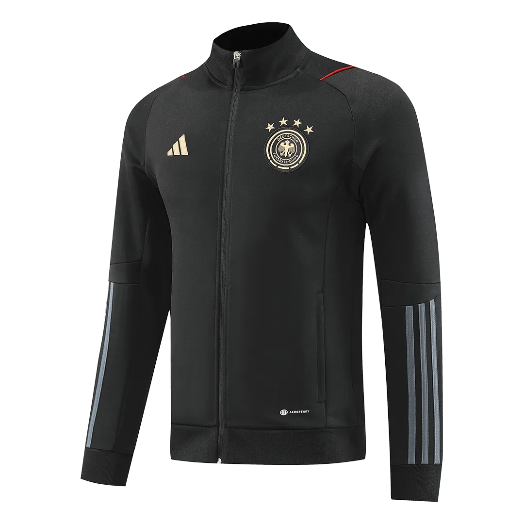 Germany Training Jacket Black Replica 2022