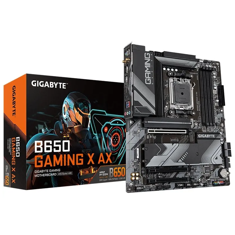 Gigabyte B650 GAMING X AX AM5 ATX Desktop Motherboard