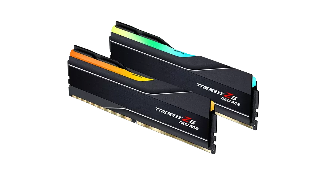 G.SKILL 32GB Kit (2x16GB) Trident Z5 Neo RGB F5-5600J3036D16GX2-TZ5NR DDR5 5600MHz Memory (AMD EXPO & Intel XMP 3.0)