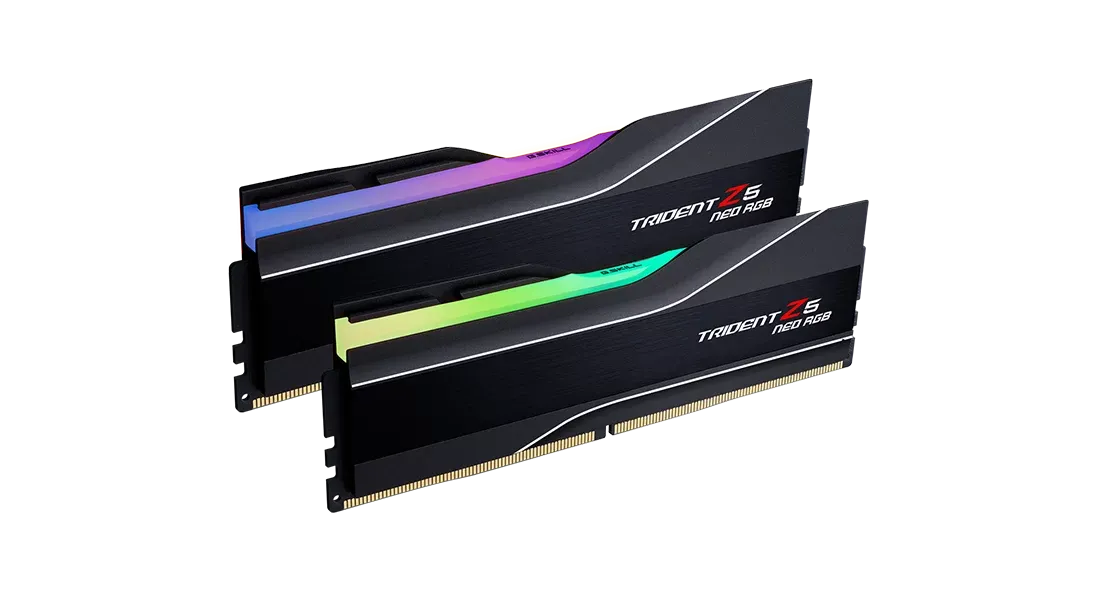 G.SKILL 32GB Kit (2x16GB) Trident Z5 Neo RGB F5-5600J3036D16GX2-TZ5NR DDR5 5600MHz Memory (AMD EXPO & Intel XMP 3.0)