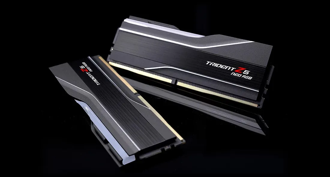 G.SKILL 32GB Kit (2x16GB) Trident Z5 Neo RGB F5-5600J3036D16GX2-TZ5NR DDR5 5600MHz Memory (AMD EXPO & Intel XMP 3.0)