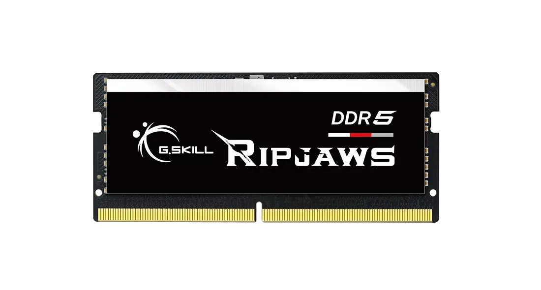 G.SKILL DDR5 SODIMM Ripjaws 32GB (1x32GB) DDR5 5600MHz F5-5600S4040A32GX1-RS Memory