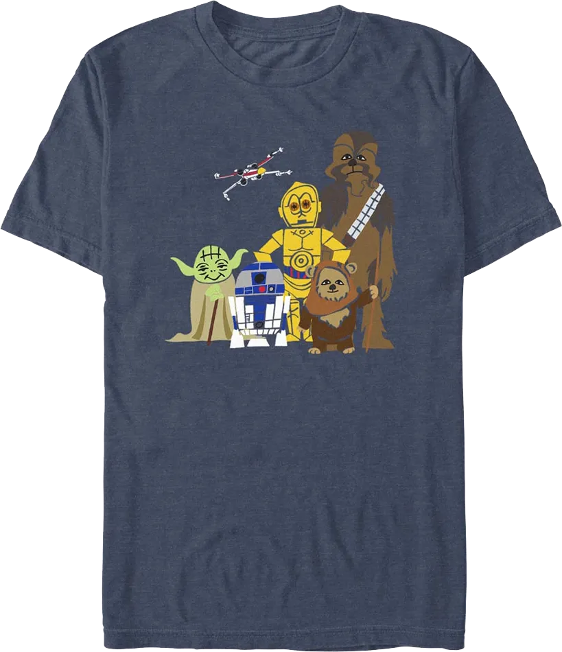 Illustrated Rebels Star Wars T-Shirt