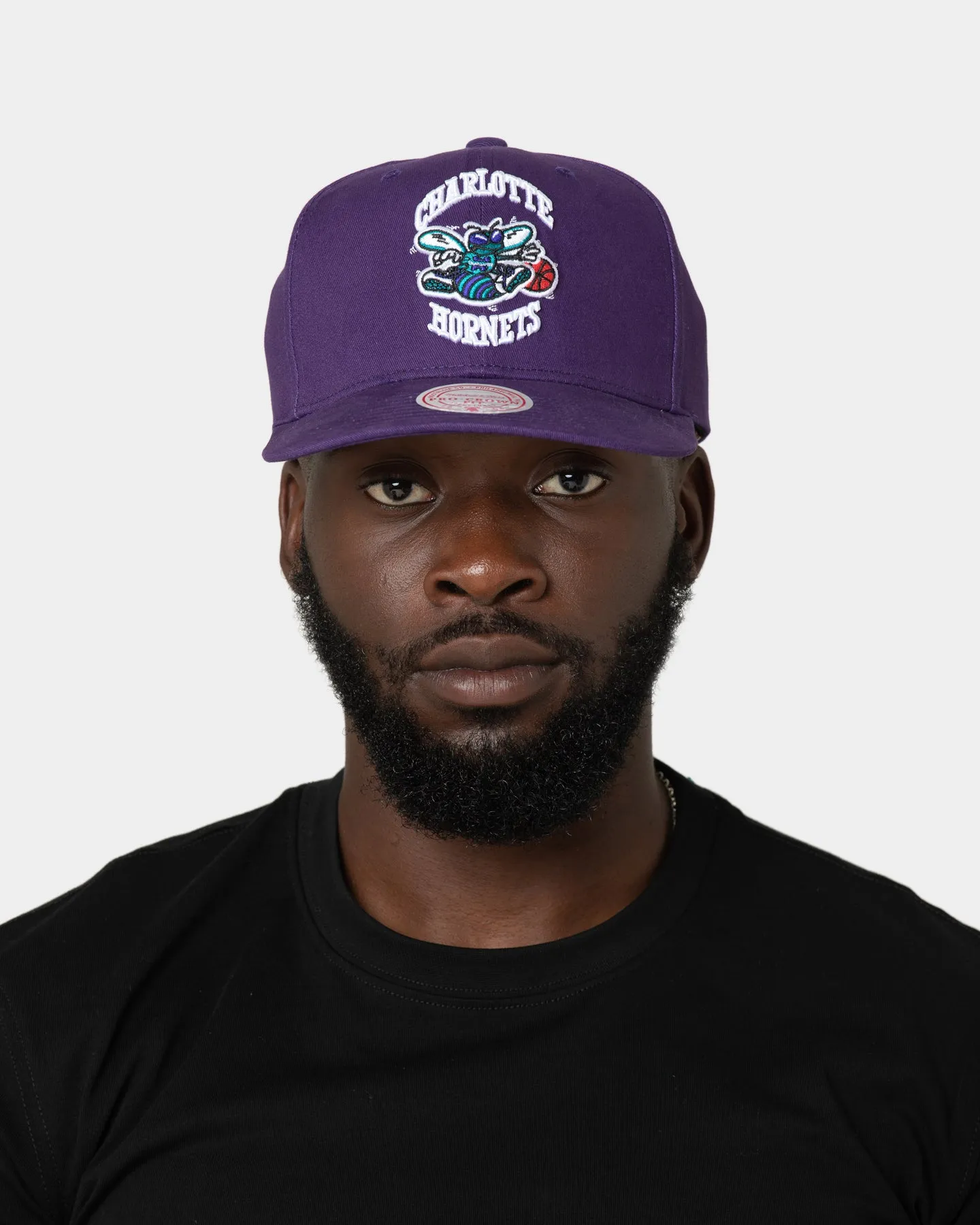 Mitchell & Ness Charlotte Hornets 'Easy Win' Pro Crown Snapback Original Team Colours