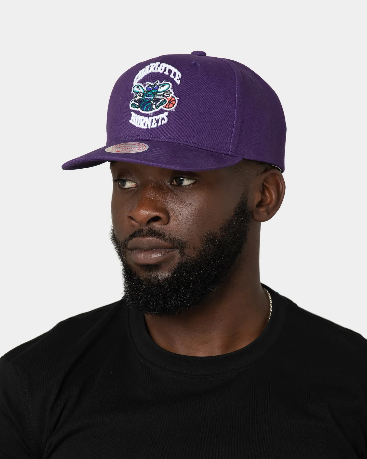 Mitchell & Ness Charlotte Hornets 'Easy Win' Pro Crown Snapback Original Team Colours