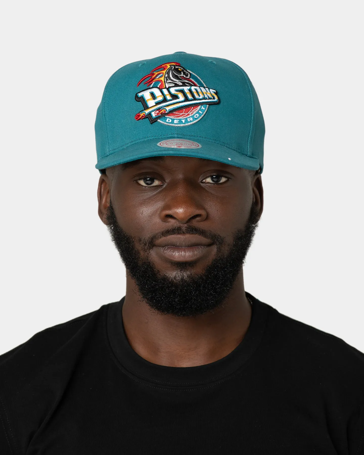 Mitchell & Ness Detroit Pistons 'Easy Win' Pro Crown Snapback Original Team Colours