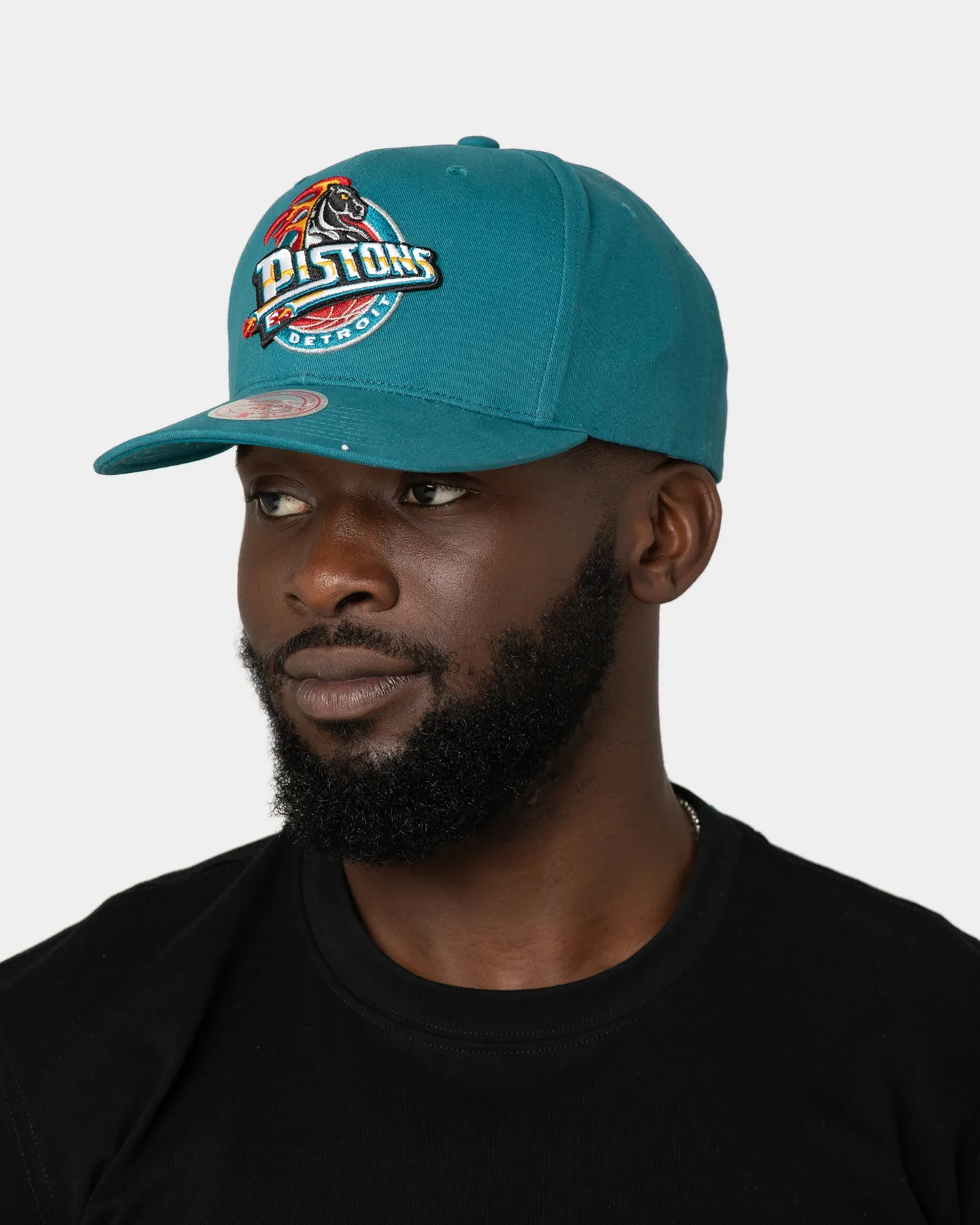 Mitchell & Ness Detroit Pistons 'Easy Win' Pro Crown Snapback Original Team Colours