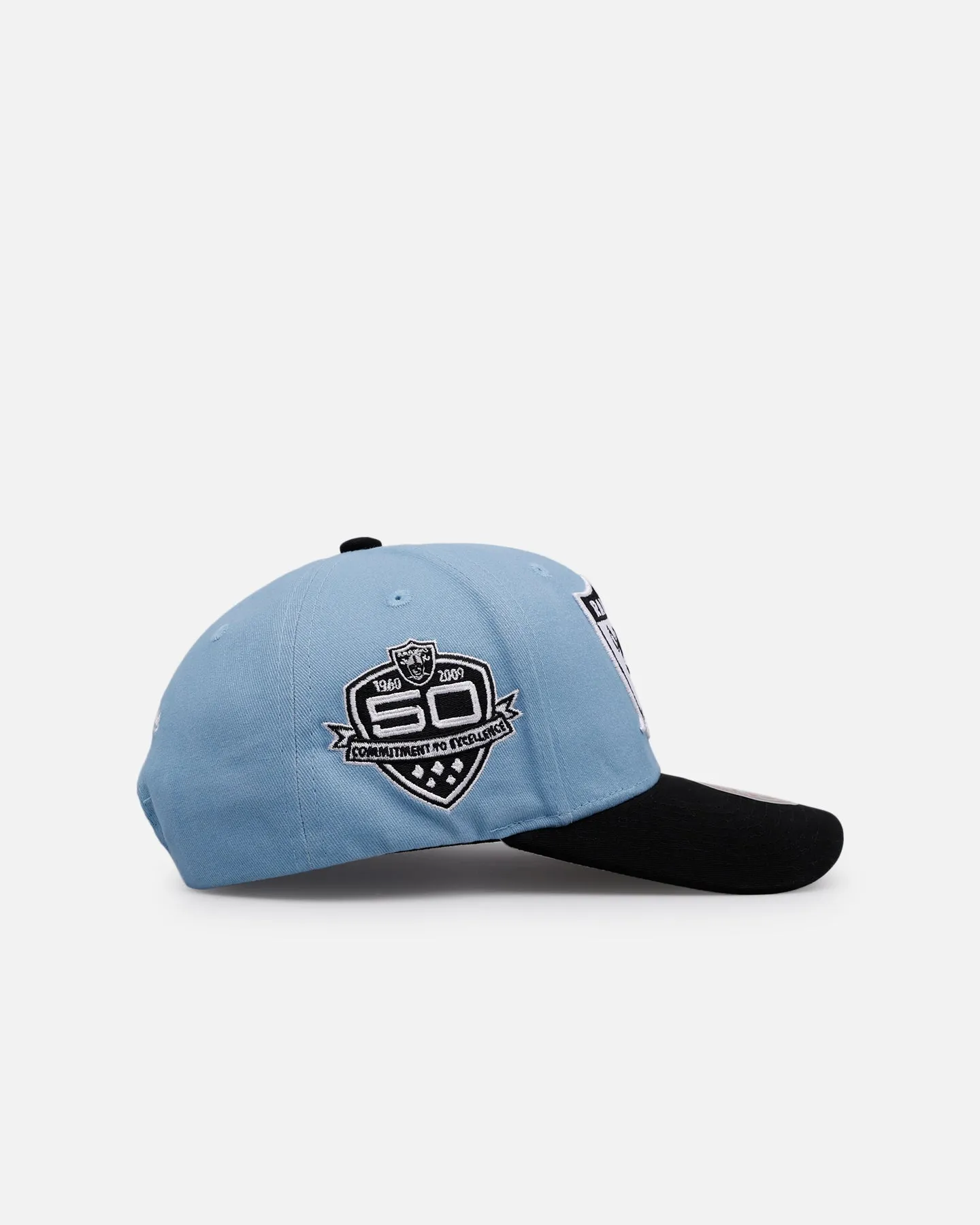 Mitchell & Ness Las Vegas Raiders 'Vapor Blue' 1998 Champion Pro Crown Snapback Blue