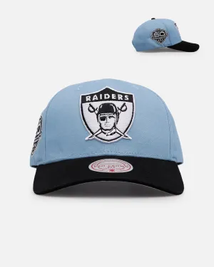 Mitchell & Ness Las Vegas Raiders 'Vapor Blue' 1998 Champion Pro Crown Snapback Blue