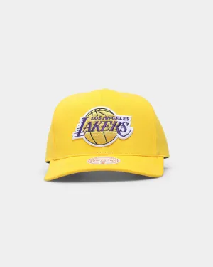 Mitchell & Ness Los Angeles Lakers 'Easy Win' Pro Crown Snapback Yellow