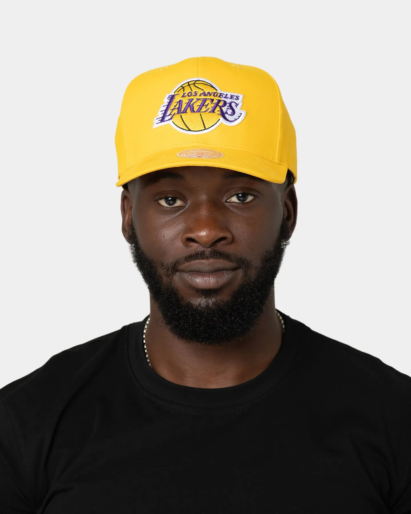 Mitchell & Ness Los Angeles Lakers 'Easy Win' Pro Crown Snapback Yellow