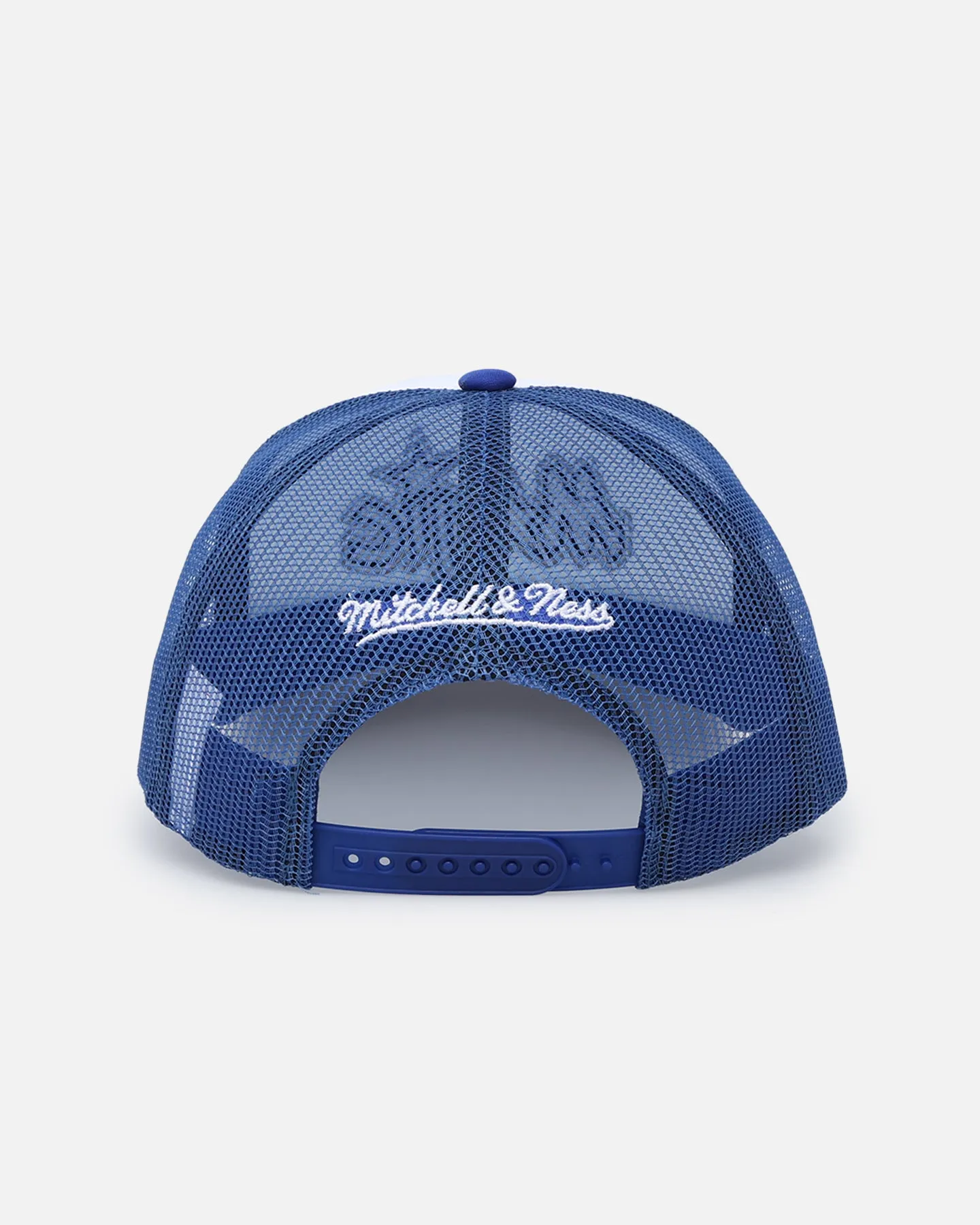 Mitchell & Ness Orlando Magic Logo Foam Trucker Snapback Blue/White