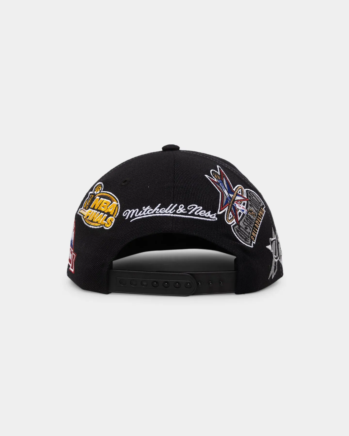 Mitchell & Ness Philadelphia 76ers 'Highway' Pro Crown Snapback Black