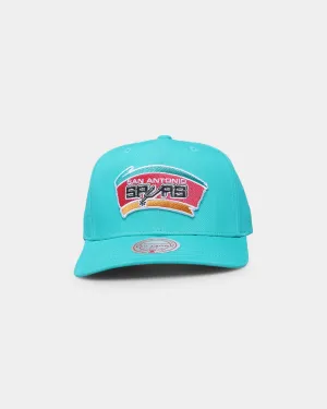 Mitchell & Ness San Antonio Spurs 'Easy Win' Pro Crown Snapback Teal