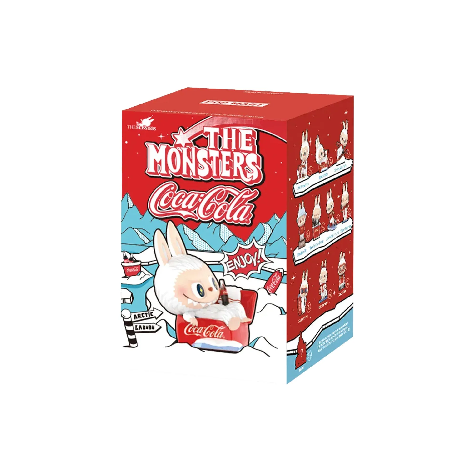 POP MART THE MONSTERS COCA-COLA Series Figures (10 Blind Boxes)