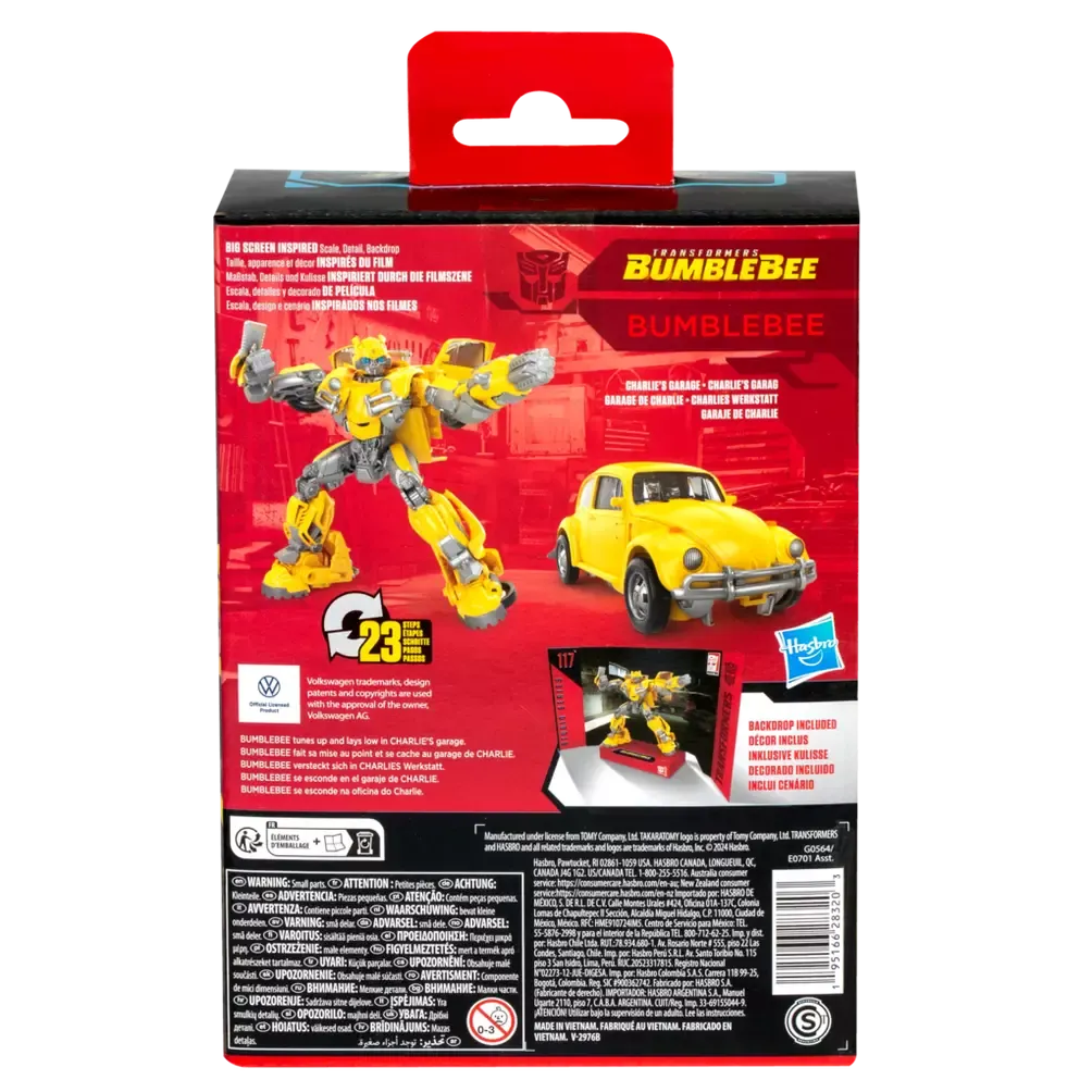 [PRE-ORDER] Transformers: Studio Series #117 - Bumblebee - Deluxe Bumblebee Action Figure (G0564)