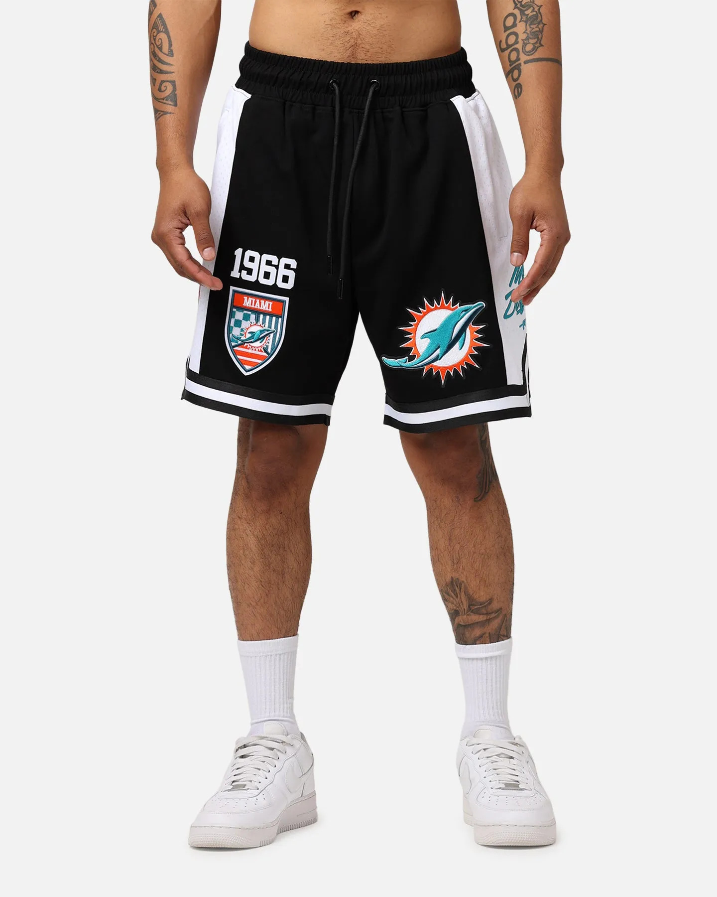 Pro Standard Miami Dolphins Fast Lane Dark 2.0 Shorts Black