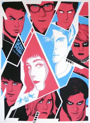 Scott Pilgrim vs The World AP Silkscreen Print by Ron Guyatt