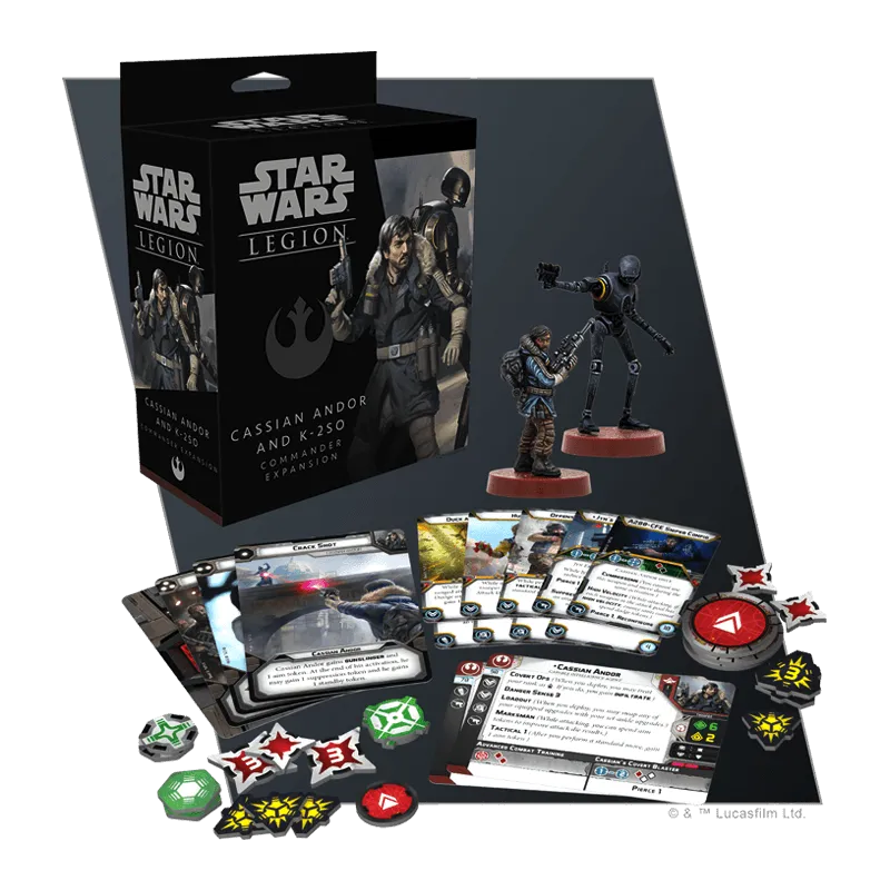 Star Wars: Legion - Cassian Andor and K-2SO Commander Expansion