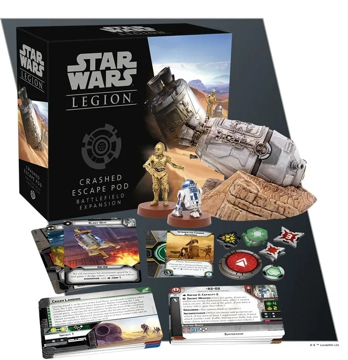 Star Wars Legion: Crashed Escape Pod Battlefield Expansion