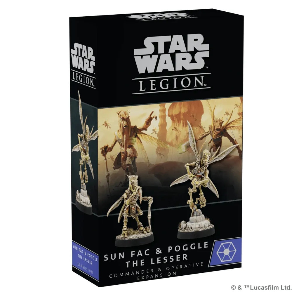 Star Wars: Legion - Sun Fac and Poggle the Lesser Operative and Commander Expansion