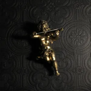 The Golden Cherub With Violin