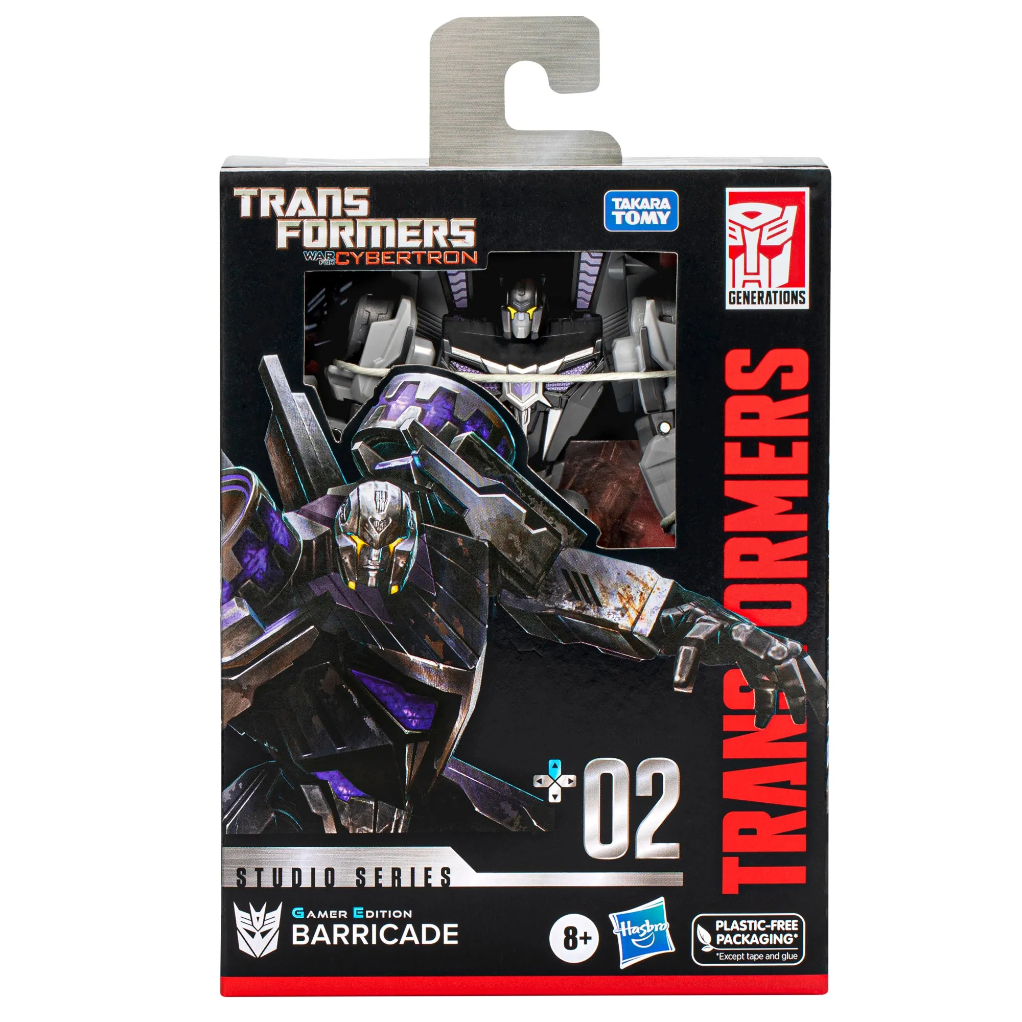 Transformers Generations Studio Series - Gamer Edition Deluxe Barricade 02