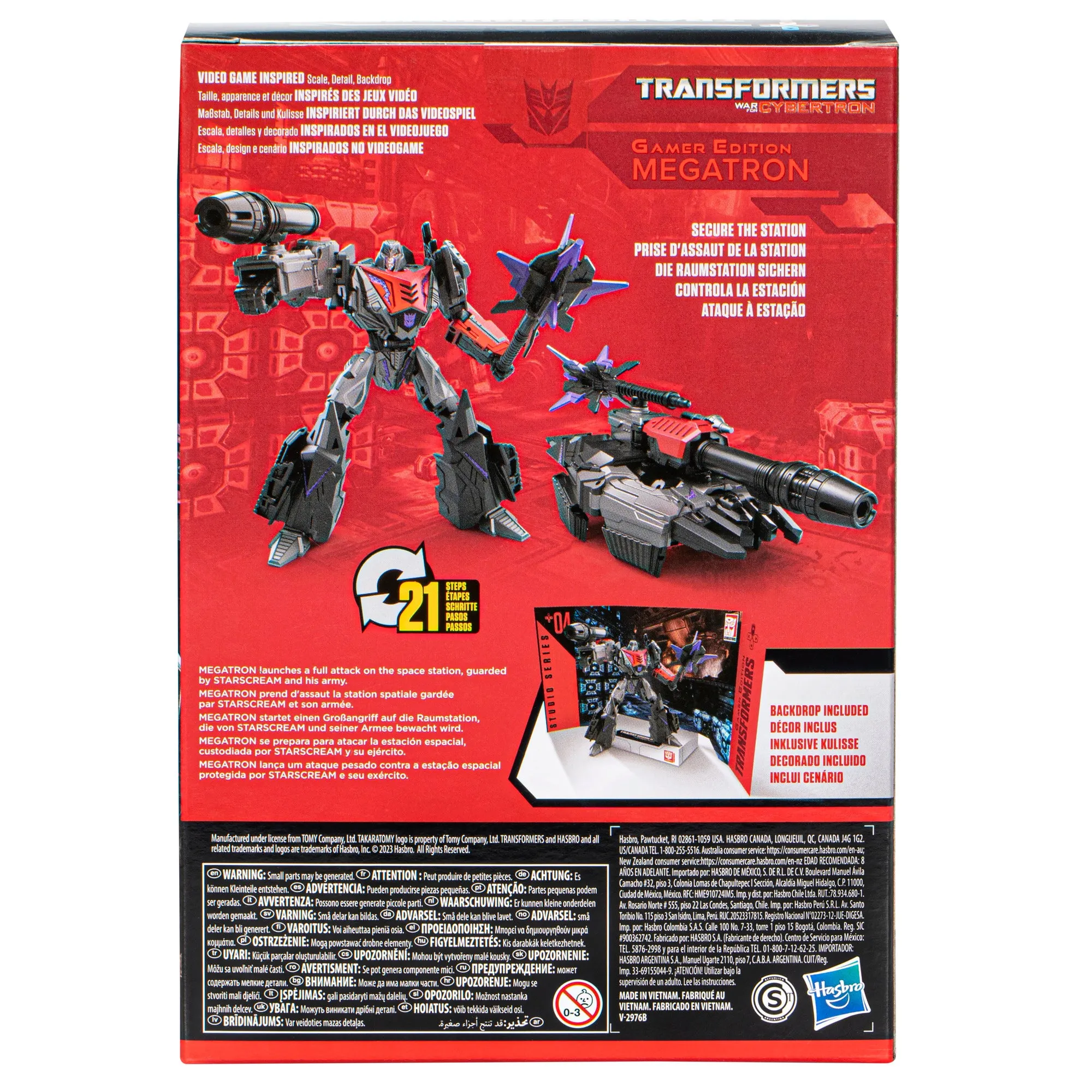 Transformers Generations Studio Series - Gamer Edition Voyager Megatron 04