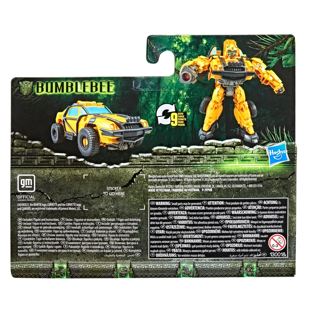 Transformers Rise Of The Beasts Beast Alliance Battle Changers Figure - Bumblebee