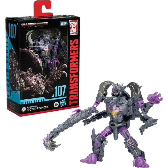 Transformers Rise Of The Beasts - Predacon Scorponok Studio Series Deluxe Class 4.5 Inch Action Figure