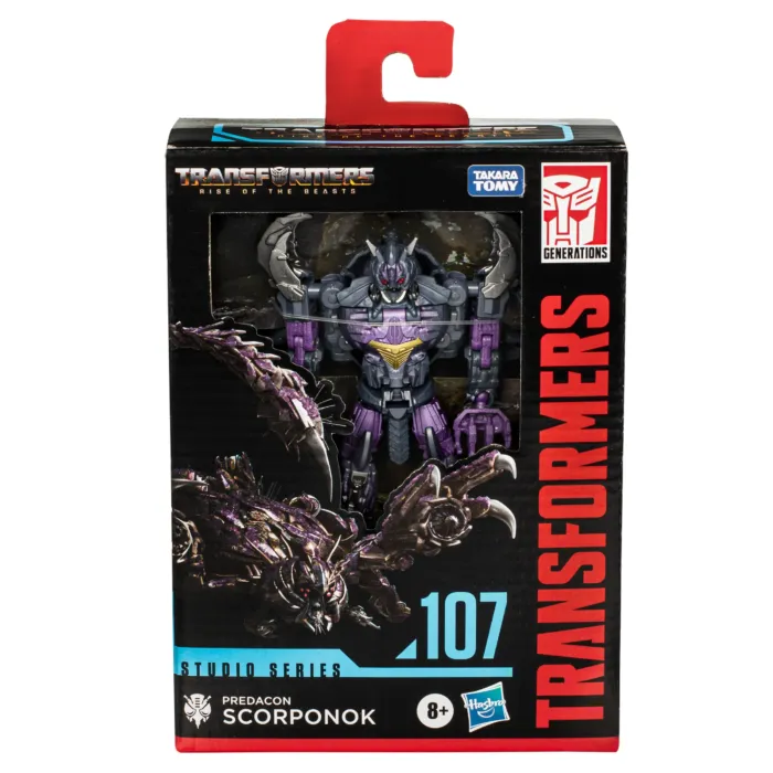 Transformers Rise Of The Beasts - Predacon Scorponok Studio Series Deluxe Class 4.5 Inch Action Figure