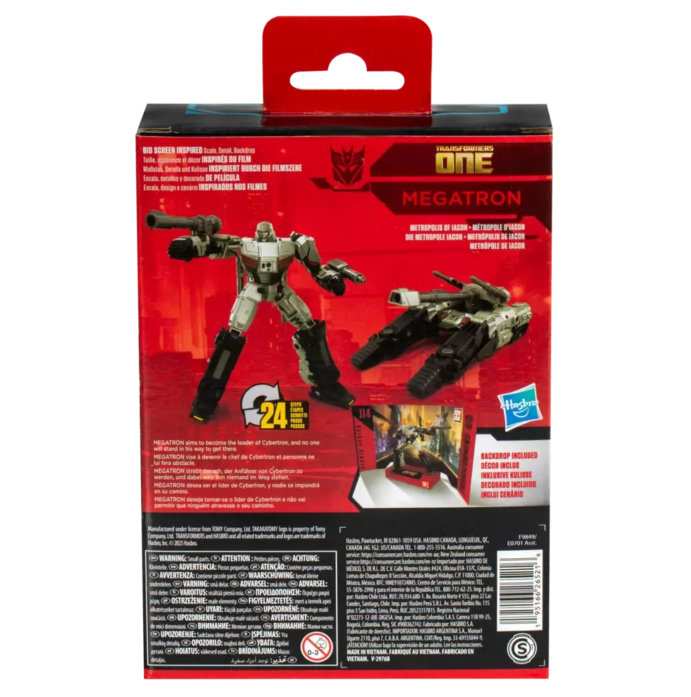 Transformers: Studio Series #114 - Transformers One - Deluxe Megatron Action Figure (F9849) LOW STOCK