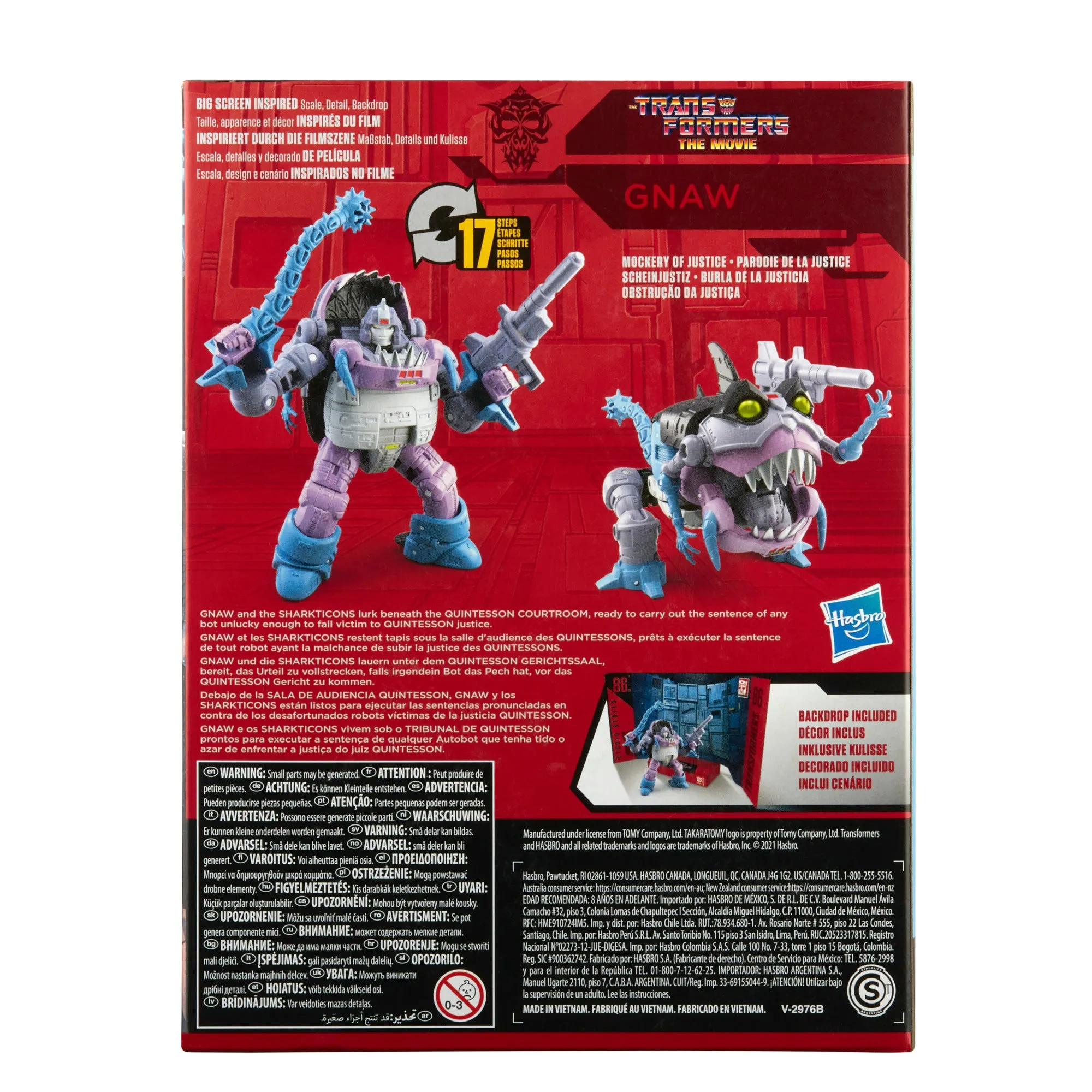 Transformers Studio Series 86-08 Deluxe Class The Transformers: The Movie Gnaw