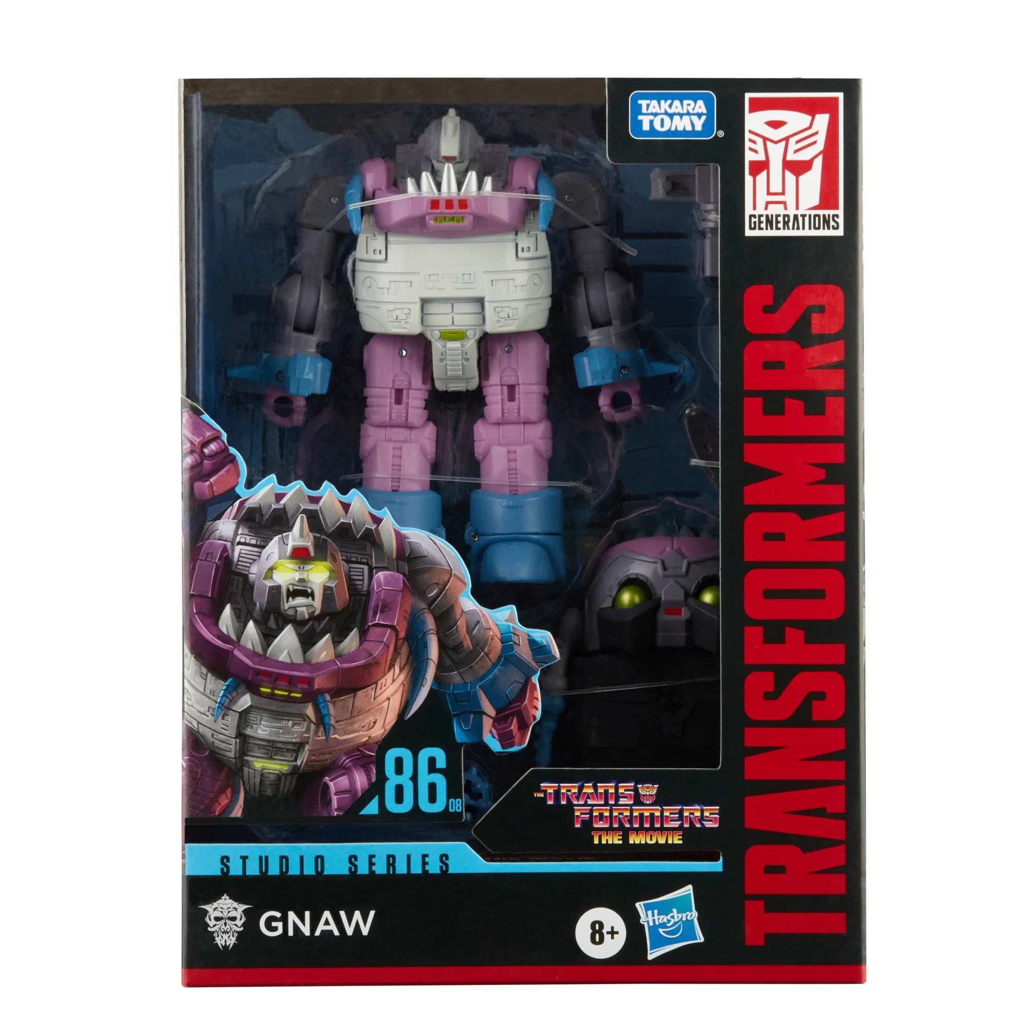 Transformers Studio Series 86-08 Deluxe Class The Transformers: The Movie Gnaw