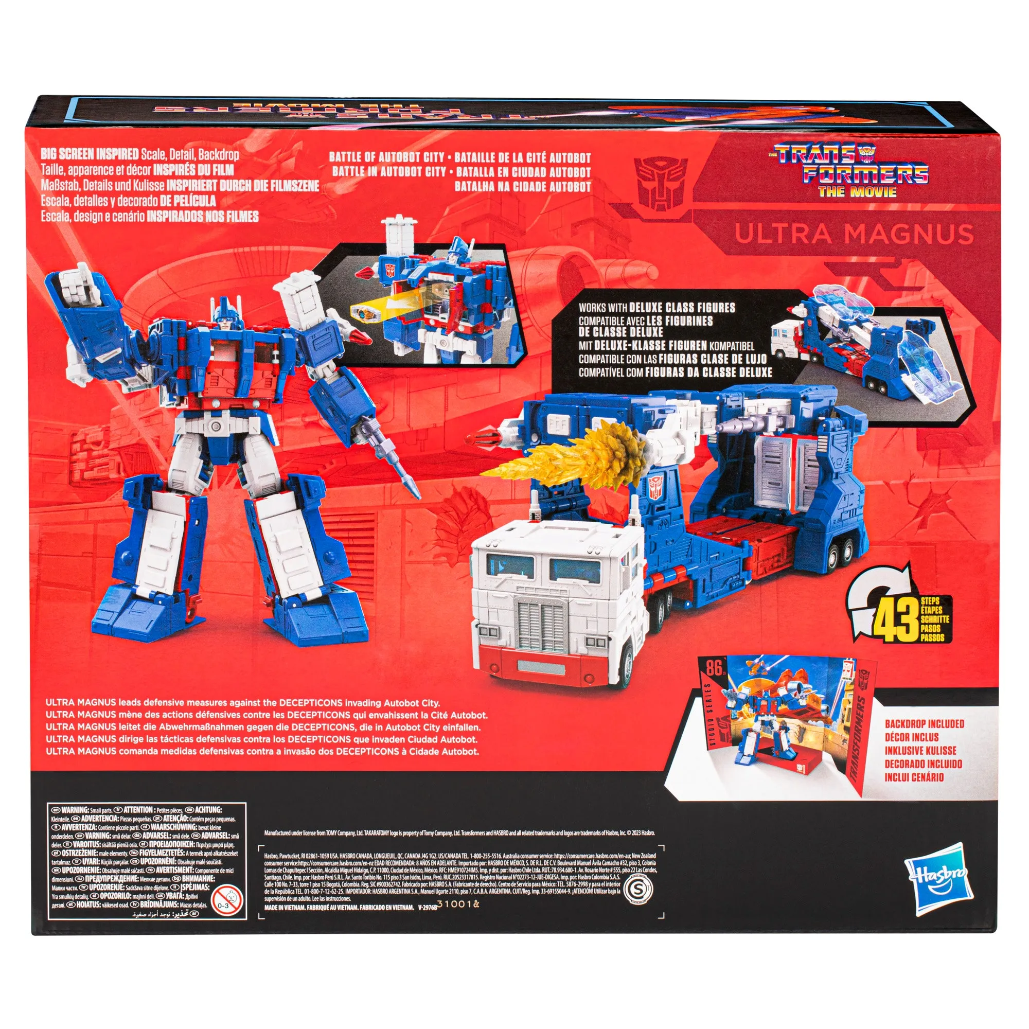 Transformers Studio Series Commander The Transformers: The Movie 86-21 Ultra Magnus