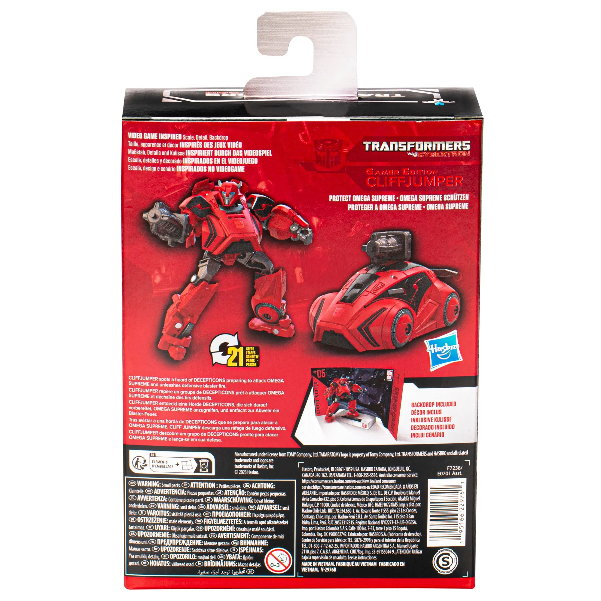 Transformers Studio Series Deluxe Transformers: War for Cybertron 05 Gamer Edition Cliffjumper