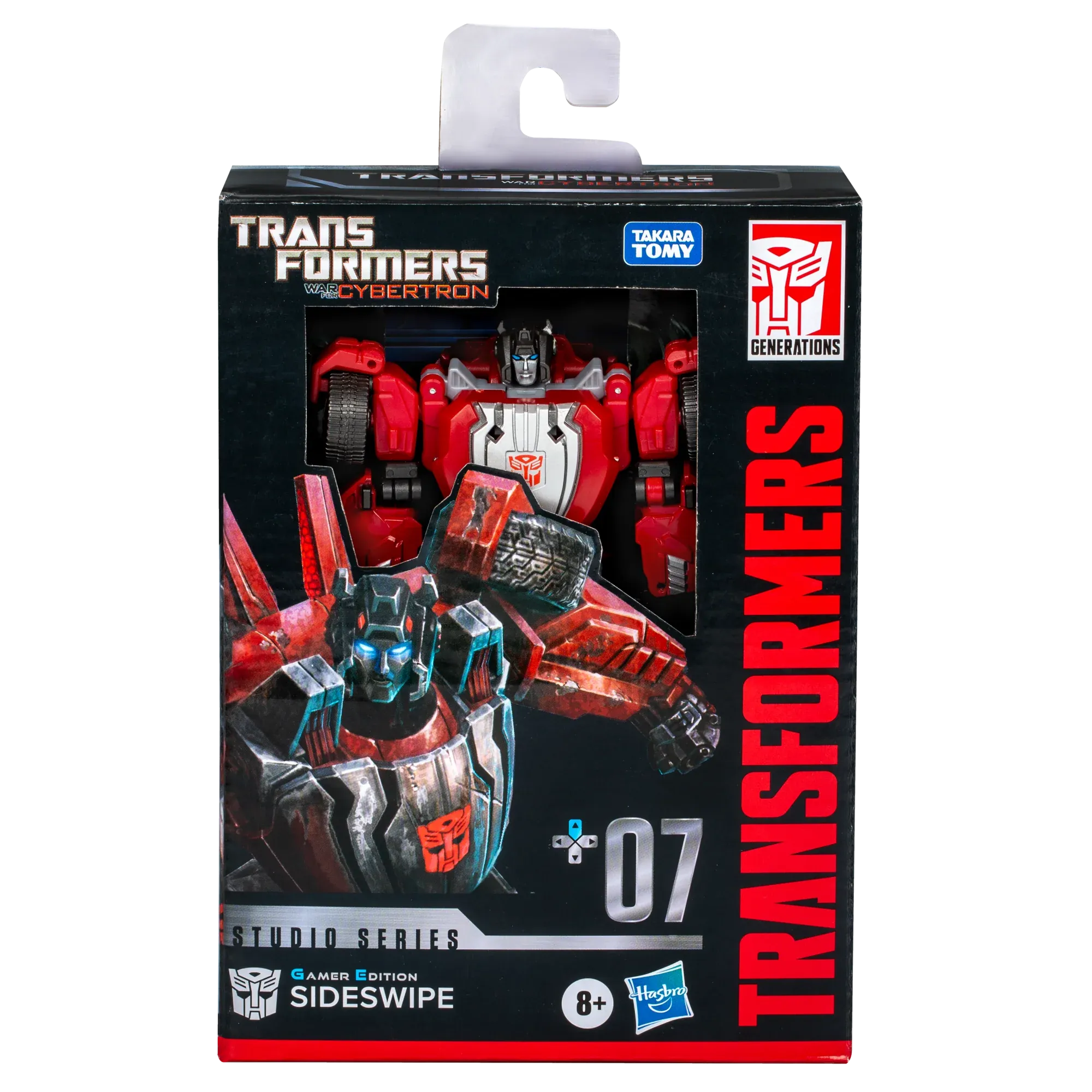 Transformers Studio Series: Gamer Edition #07 Deluxe Sideswipe Action Figure (F8758)