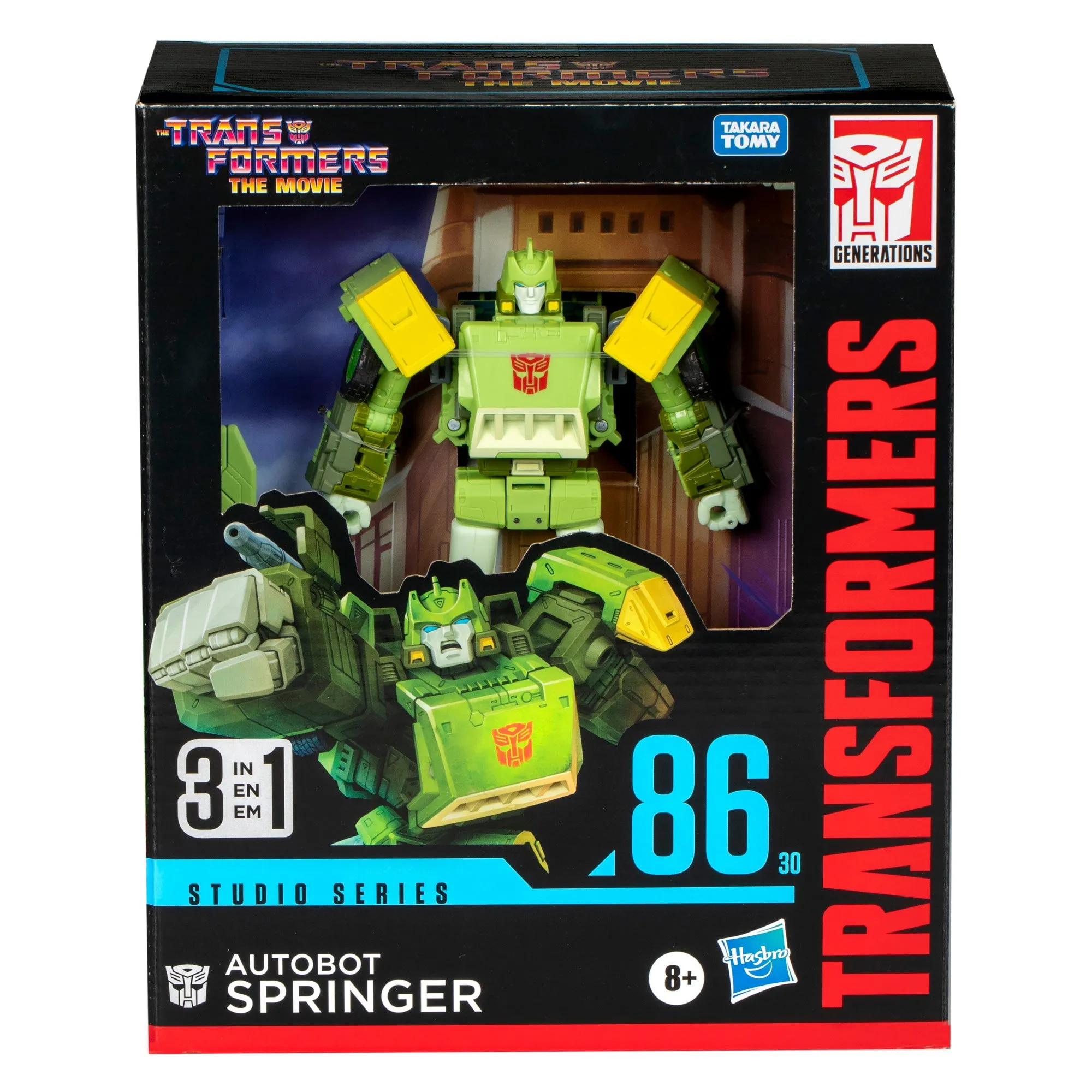 Transformers Studio Series Leader The Transformers: The Movie 86-30 Springer Figure