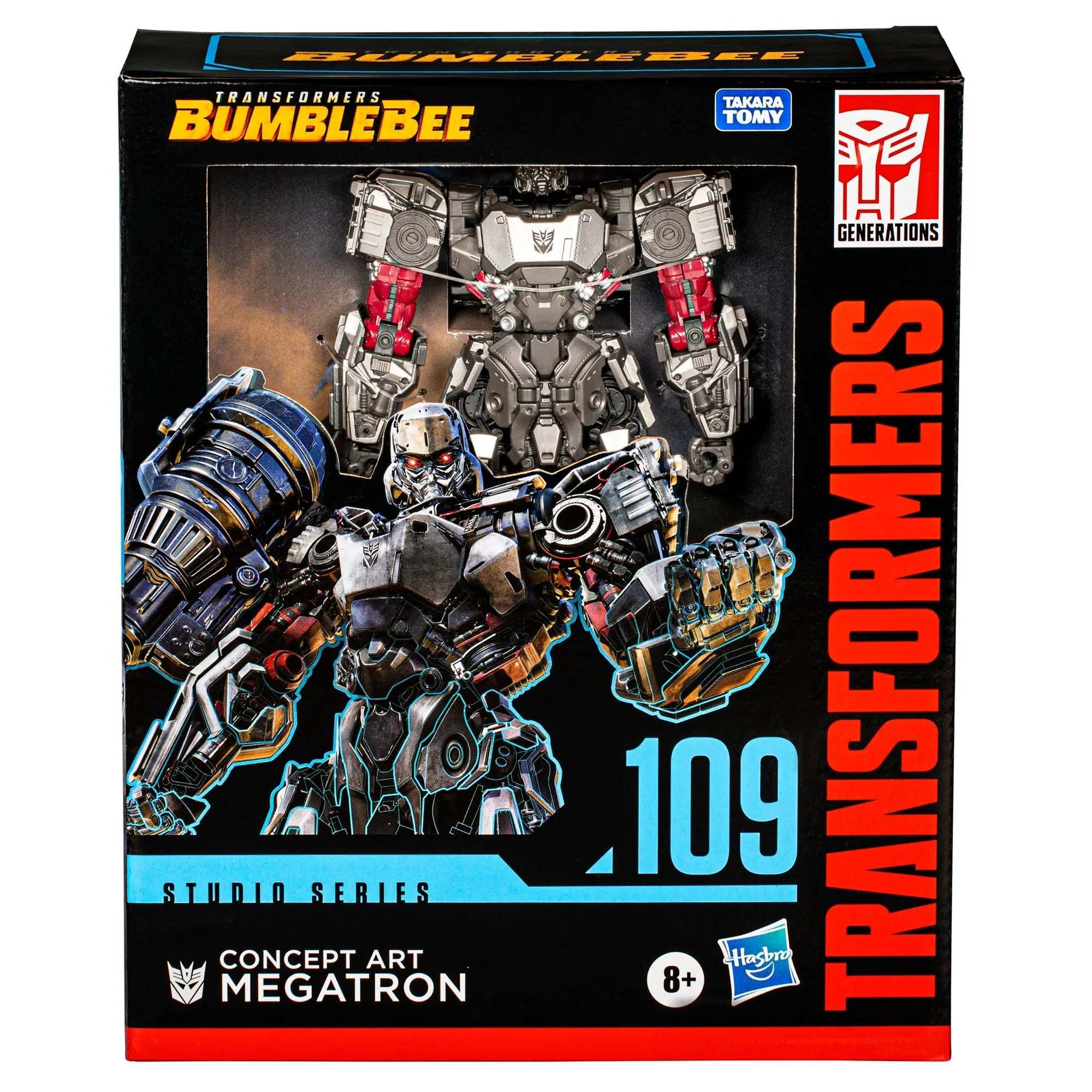 Transformers Studio Series Leader Transformers: Bumblebee 109 Concept Art Megatron Figure