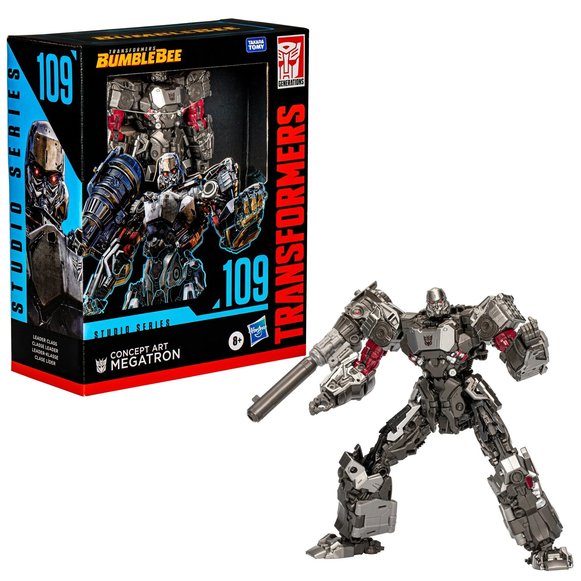 Transformers Studio Series Leader Transformers: Bumblebee 109 Concept Art Megatron Figure